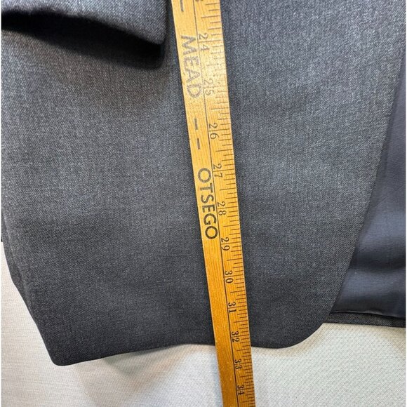 Lauren Ralph Lauren Mens Wool Suit Jacket Blazer Size 44R Grey Classic - Picture 8 of 14